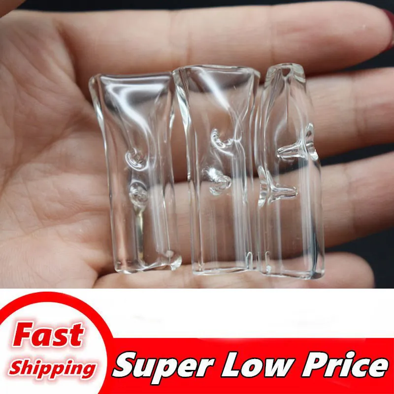 Top quality Glass Filter Tip 12mm Clear Cigarette holder for Dry Herb Tobacco Cigarette Rolling Paper Smoking pipe