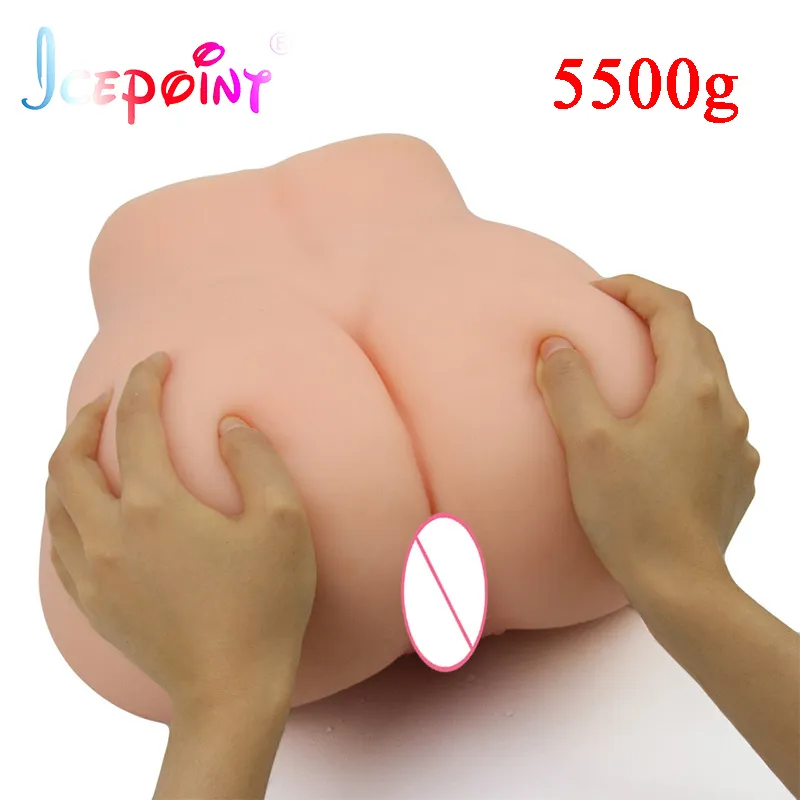 Top Quality 3D Realistic Silicone Big Ass 3D Sex Doll Realistic Vagina Vagina Real Pussy Male Masturbator Cup Masturbate for Men