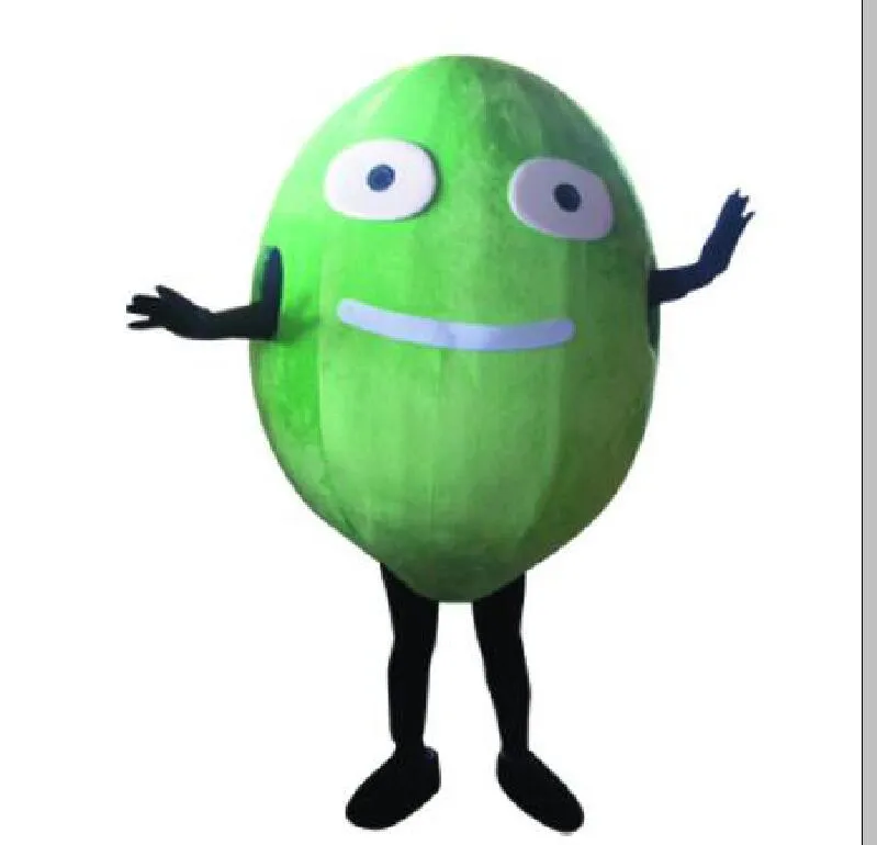 2019 usine professionnelle vert melon poupée mascotte Costume adulte Halloween fête d'anniversaire dessin animé Apparel3012