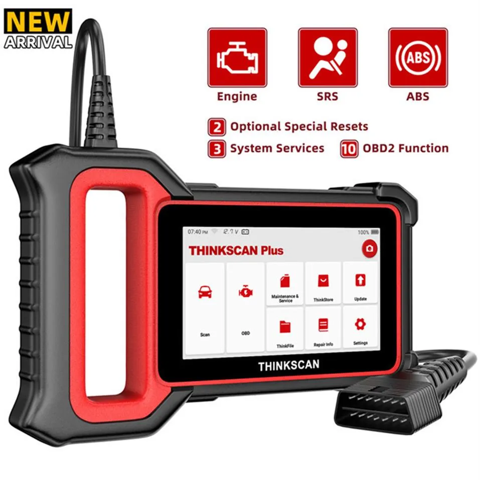 送料無料まとめ割 Thinkscan Plus S2 Obd2診断ツール車診断スキャナーabs Srs Ecmシステム検査とメンテナンス2755 緋色おこぼ大人用 Www Parkdance Co Uk