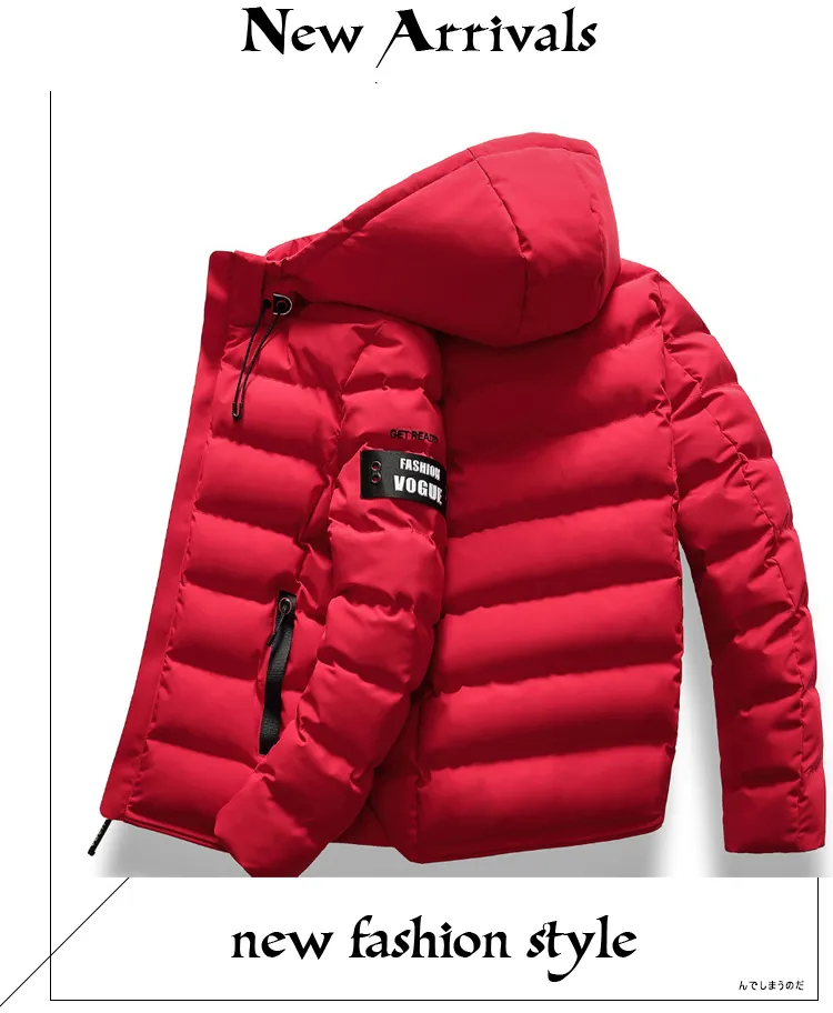 Veste Décontractée Fermeture éclair Manches Longues Blouson Homme HSUAYEUD - Manteau Capuche Polyester Décontracté Pour Voyages Vêtement Homme Sport