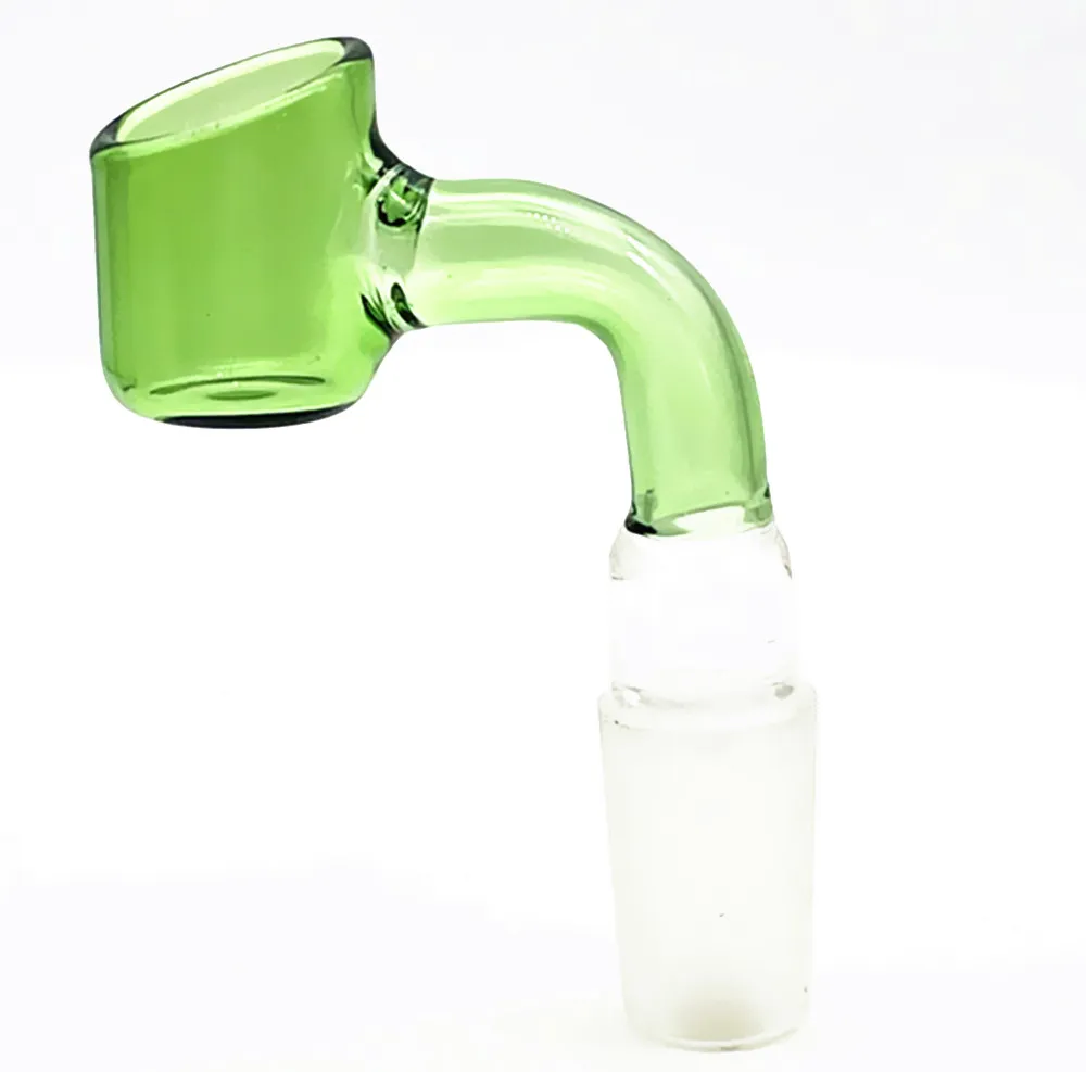 NEUES DESIGN 14 mm 18 mm 90-Grad-Glas-Banger-Nagel Dicke Schüsseln Nägel weibliche männliche Schüsselstücke für Wasserglas-Bongs-Rohre