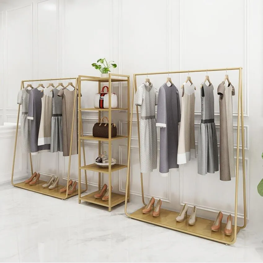 Clothing store 2025 racks and shelves