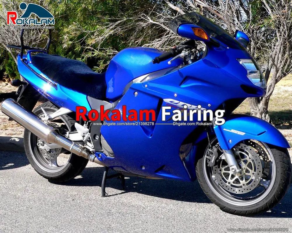 Fairings For Honda CBR1100XX CBR 1000 XX 96-07 2000 2001 2002 2003 Blue Motorcycle ABS Fairings Kit (Injection Molding)