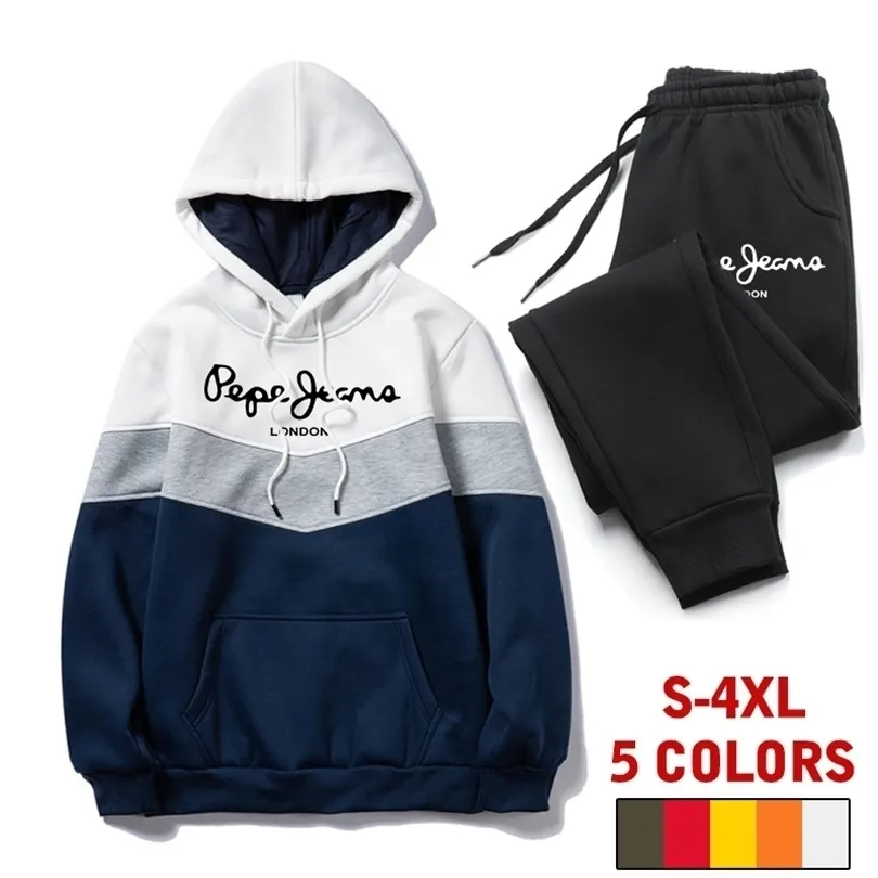 Save Big on Bulk Clothing Pepe Mens Hip Hop Clothing Tracksuit: Peep  Sweatshirt And Loose Sweatpants Men's Set, Winter Casual Patchwork Hoodies  And