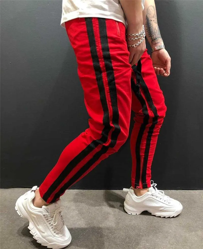 Tight sports trousers top