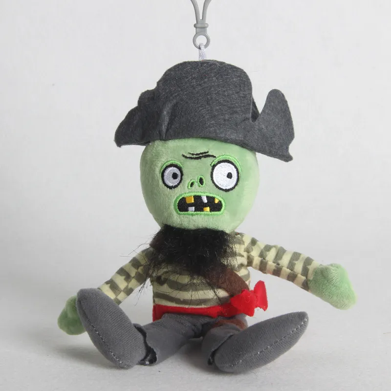 Plants Vs Zombies Mini Plush Zombie Stuffed Doll With Keychains 18cm/7Inch  Tall From Bestpricefromchina, $5.02