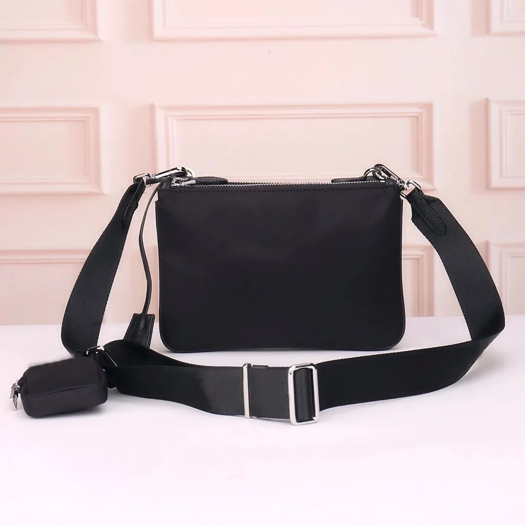 Hele Mode Messenger Bag Cross Body Tas Mannen Twin Set Keten