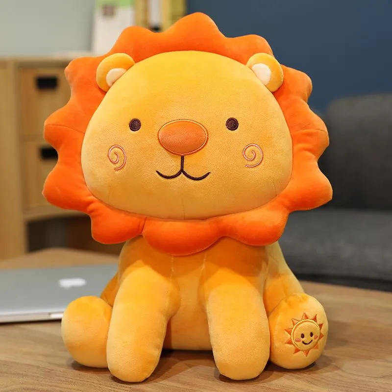 Cute lion plush discount