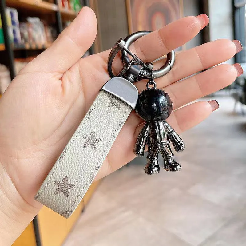 Projektant Brelok Męski Samochód Breloki Trend Panie Moda Spaceman Osobowość Brand Keychain Wysoka jakość Odpowiedni dla młodzieży