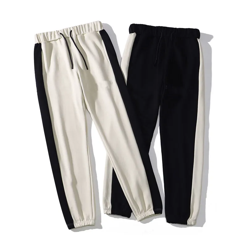 2024 Pantalons de survêtement pour hommes NOUVEAU 2021 Ashion Hip Hop iess Streetwear Pantalons Hommes Rayé Jogger Skinny Joggers Pantalons de survêtement M-X s Sports