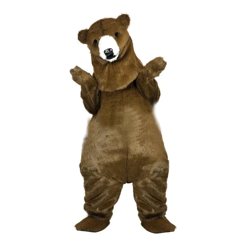 Festival Dres Orso di peluche Animale Mascotte Costumi Carnevale Regali di Hallowen Adulti unisex Fantasia Giochi di società Outfit Festeggiamenti per feste Abiti per personaggi dei cartoni animati