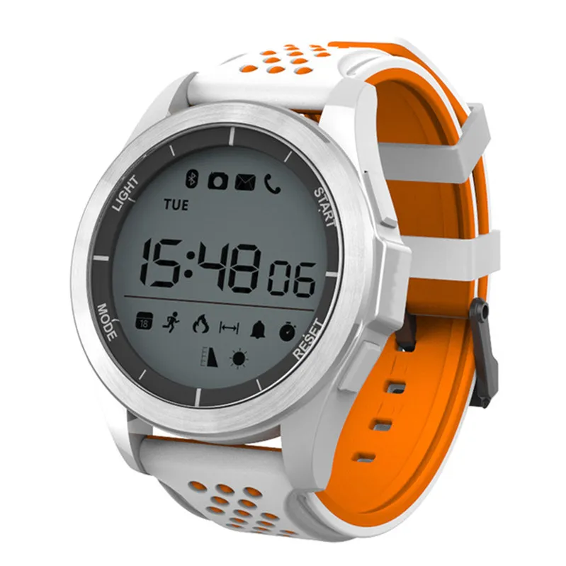 Altitude Mètre Sport Montre Intelligente Bluetooth IP68 Professionnel Étanche Natation Bracelet Intelligent Podomètre Montre-Bracelet pour Android IOS