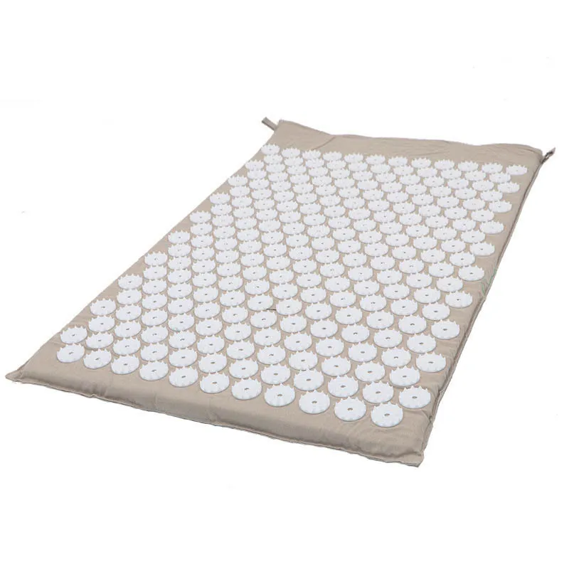 Yoga Mat Fitness Wellness Therapy Body Foot Acupressure Massage Mat Pillow Set Back Neck Massage Cushion Pin Pad Relax Muscles (6)