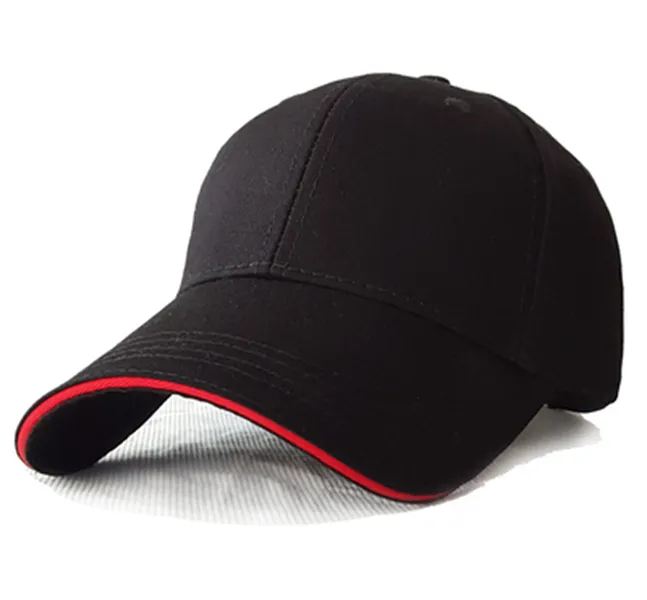 Nieuwe Snapback Hoofddeksels Hoeden Vier Seizoenen Katoen Outdoor Sport Aanpassing Cap Brief Geborduurde Hoed Mannen en Vrouwen Zonnebrandcrème Zonnehoed cap