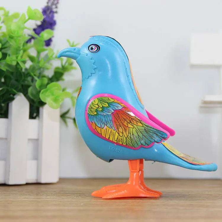 Wind-up jumping clockwork toy gift jumping bird gift wholesale fun children's toys