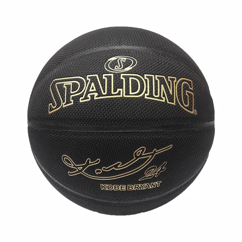 Spalding 24K Black Mamba Merch Basketball Ball Commemorative Edition PU Wear Resistant Serpentine Size 7