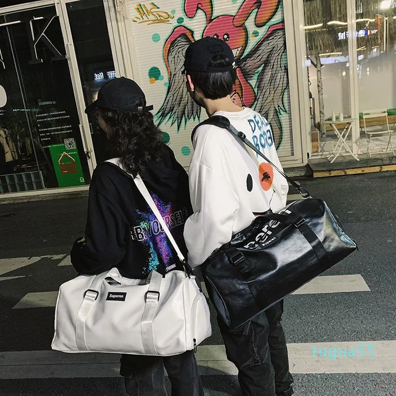 Duffel-Taschen Einfache Handtasche Herrengepäck Große Kapazität Chao Da Wang Rote Geschäftsreise Kurzreise Damen254N