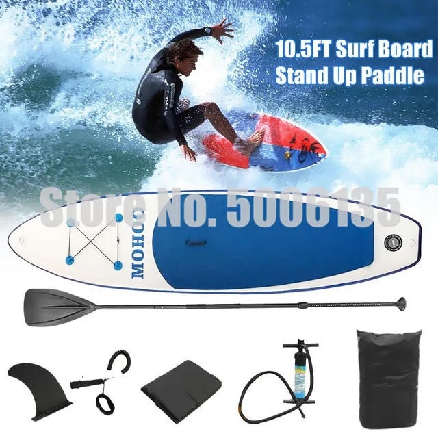 2020 305*76*15cm Inflatable Surfboard With Pump Popular Stand Up Water Sport Paddle Board Inflatable Sup Surf Board
