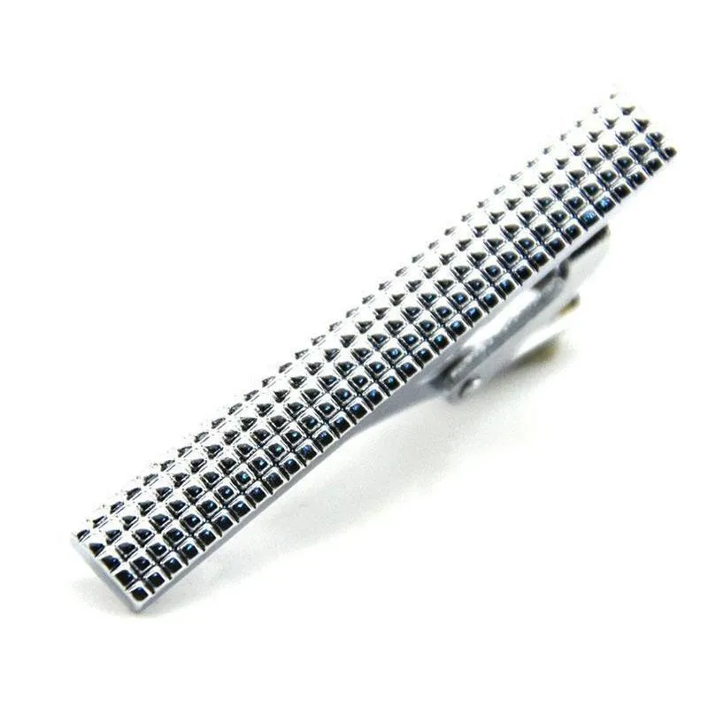 1pc Pince À Cravate En Métal Pour Hommes, Pince À Cravate En