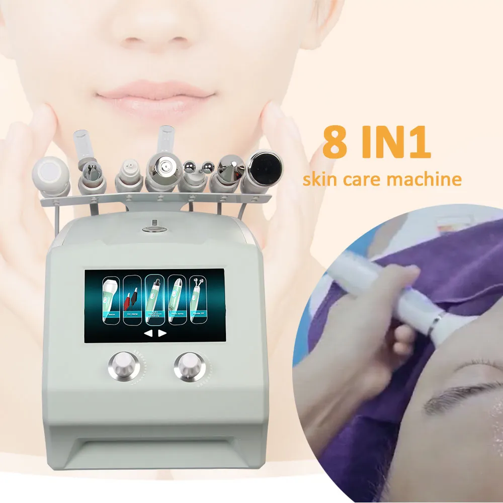 Hydrogen Oxygen Bubbles Machine Microdermabrasion plasma rf Ion Mesotherapy Nano Spray radio frequency eye ultrasound ultrasonic technology Ion slamp for sale