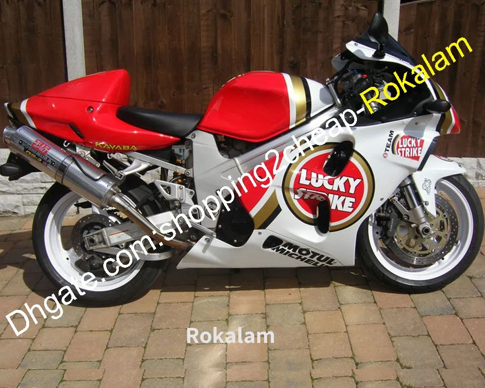 För Suzuki TL1000R TL1000 1998 1999 2000 2001 2000 2003 R TL 1000R 1000 R Red White Fairing Aftermarket Kit (formsprutning)