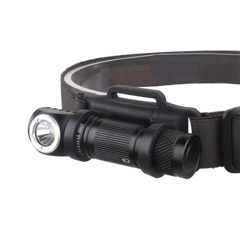 Sofirn HS05 Mini Headlamp 14500 LED Flashlight Angle 1000lm LH351D مع مؤشر الطاقة Magnet Tail 5000k 211231