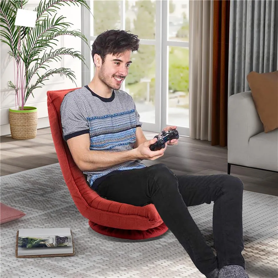 Offur. Sofa stoel woonkamer meubels 360 graden draaibare gevouwen videogame stoel vloer luie mana25