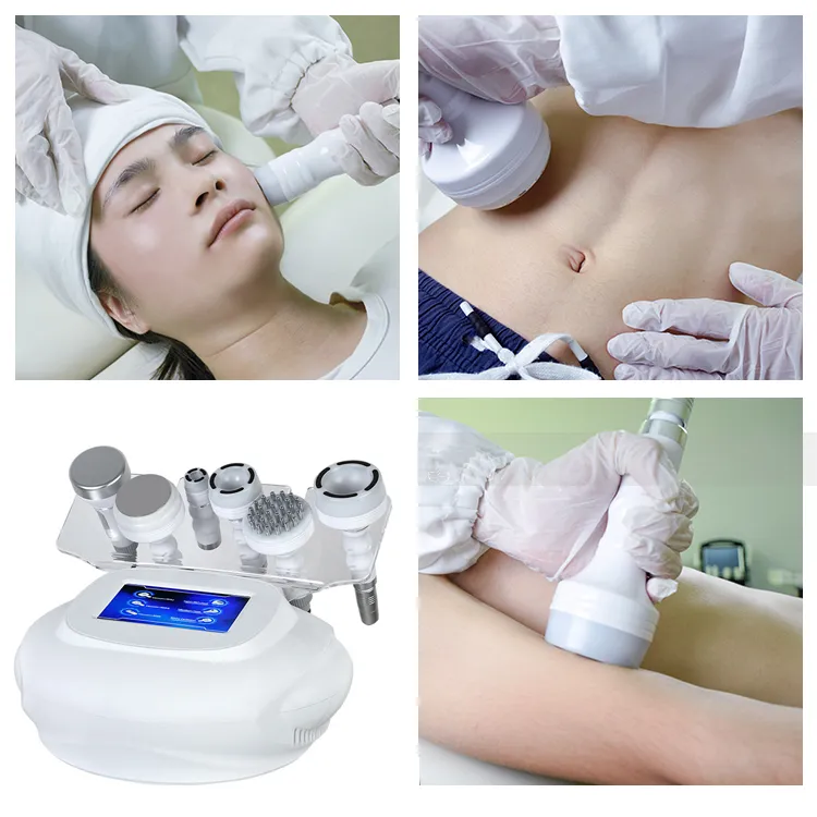 6 in1 80K Ultrasonic Liposuction Cavitation Vacuum RF Laser Slimming Radio Frequency Skin Body Beauty Machine 40k Cavitation Body Slimming