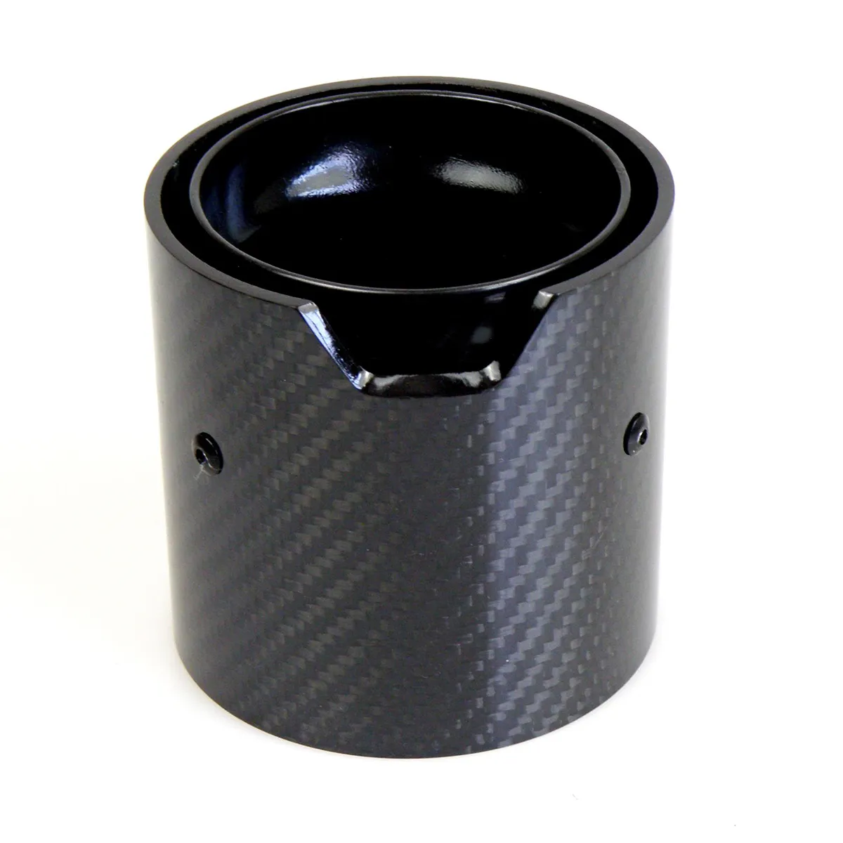 Carbon End Pipe M logo Carbon fiber Exhaust Tip for BMW F87 M2 F80 M3 F82 F83 M4 Black Glossy Stainless Steel179q