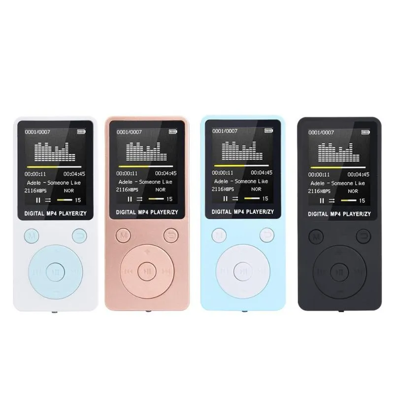 1.8inch MP3 Music Player Sport Walkman FM Radio Recorder Rutschfeste Portable MP3 Player TFT LCD-Bildschirm 32GB Micro SD TF-Karte