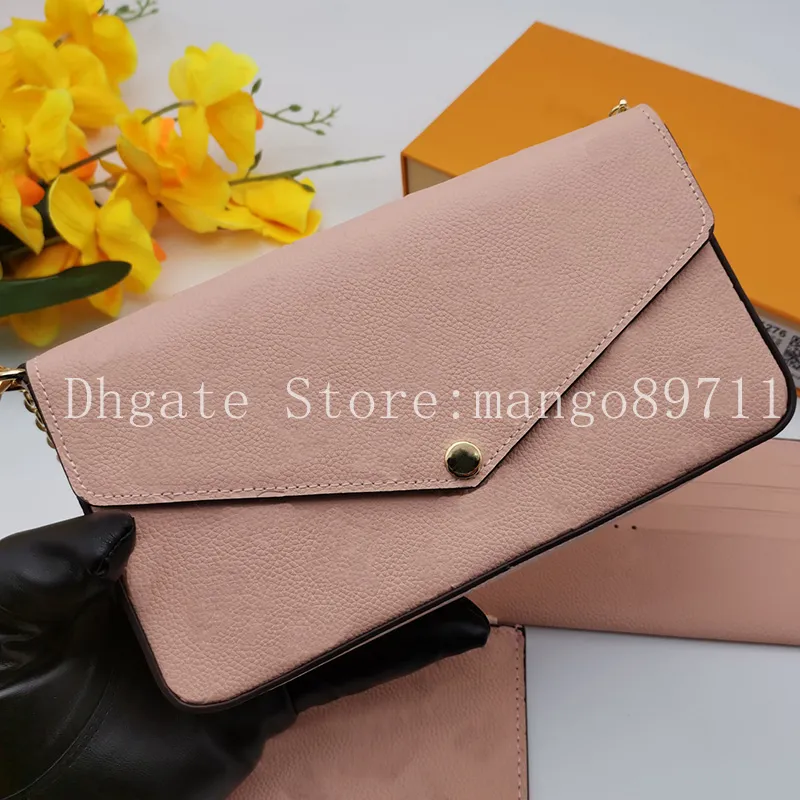 Woman Purse Bag Handbag Purses Original Box Date Code Fashion Card Wallets Phone Bags ShoulderBags259F