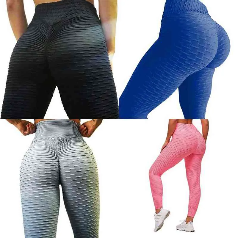 Leggings das mulheres da Alimilia, elevador de bunda, anti celulite, cintura alta, calças de ioga, treino, controle de barriga, calças justas H1221