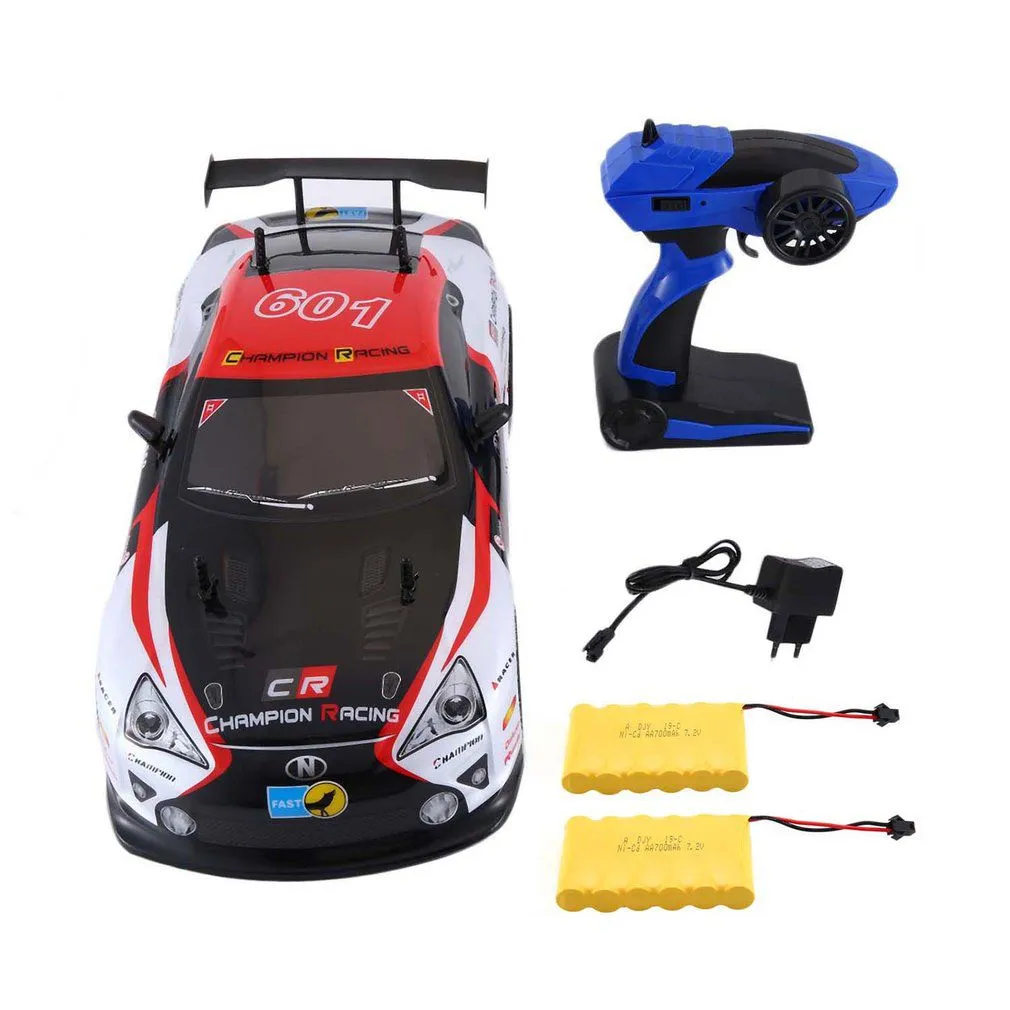 Carro de corrida Drift 2.4G, carro de alta potência 1:10 2.4G RC