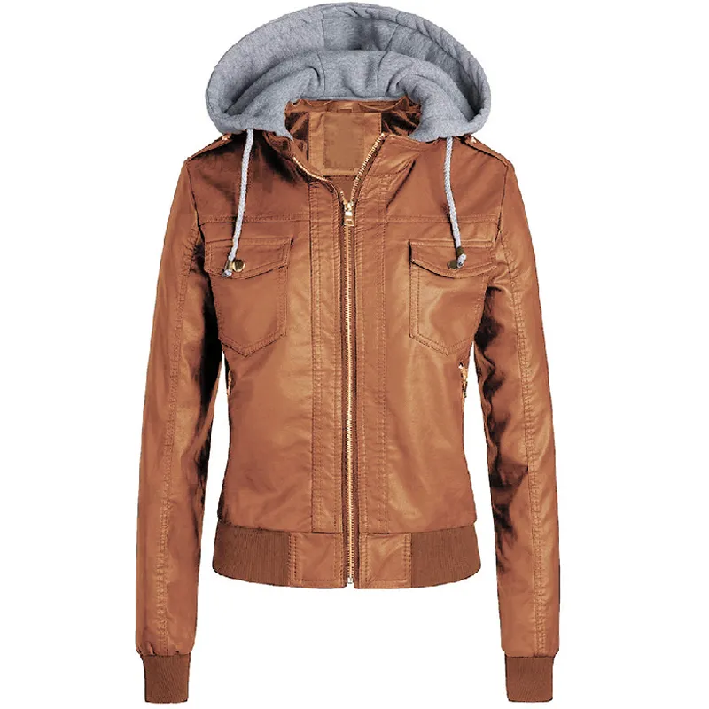 Winter leather jackets for girls hotsell