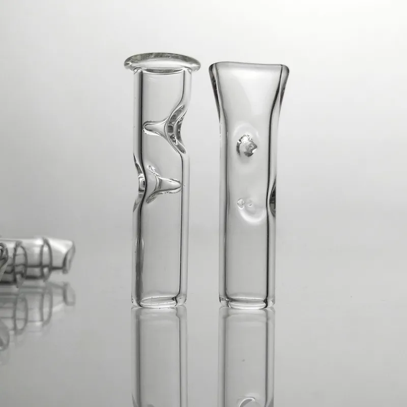 7 mm glazen filtertips herbruikbare roltips voor filtervet ronde mondstuk sigarettentiphouder 30 mm glazen gewricht filtertips
