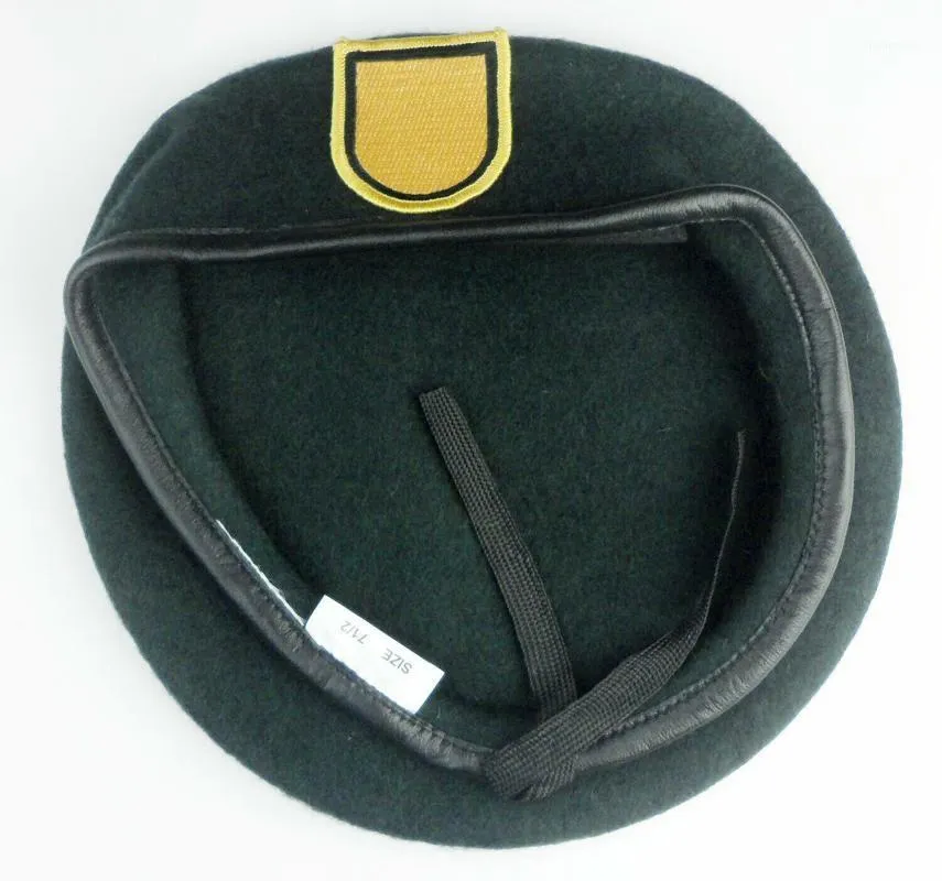 1st Special Forces Group Green British Army Black Beret Hat For Men US ...