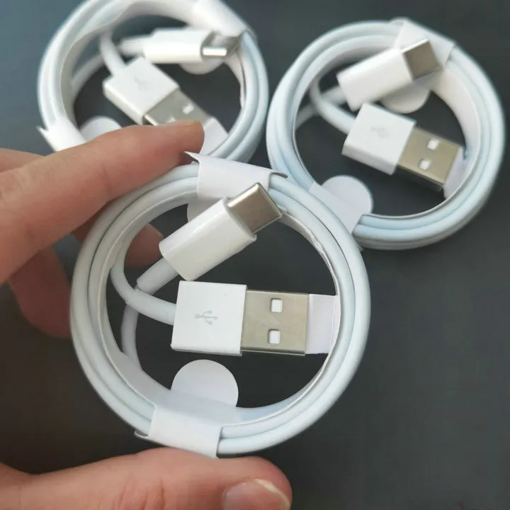 عالية السرعة USB-C 1M 3ft شحن سريع نوع C شاحن كابل USB لسامسونج S20 S10 ملاحظة 20 العالمي محول البيانات الهاتف الخليوي كابل