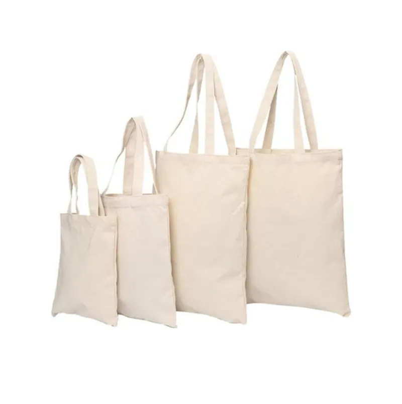Sublimation Blank Tote Bag DIY Cotton Canvas Bags Women Shopping Shoulder Bags Handmade Handbags Reusable Storage Bags OEM Available YG874 From 2 08 DHgate