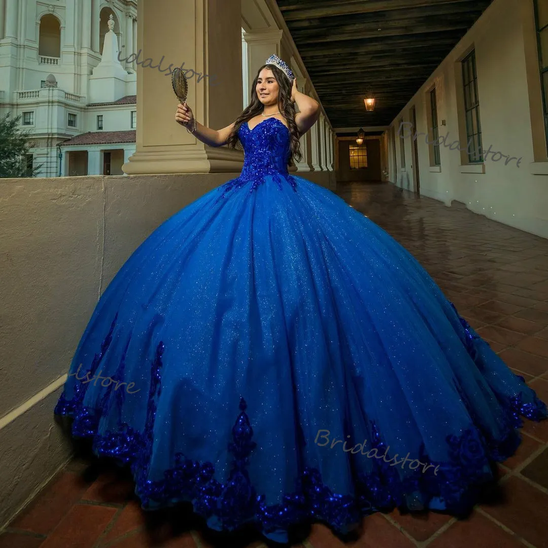 Royal Blue Masquerade Dresses