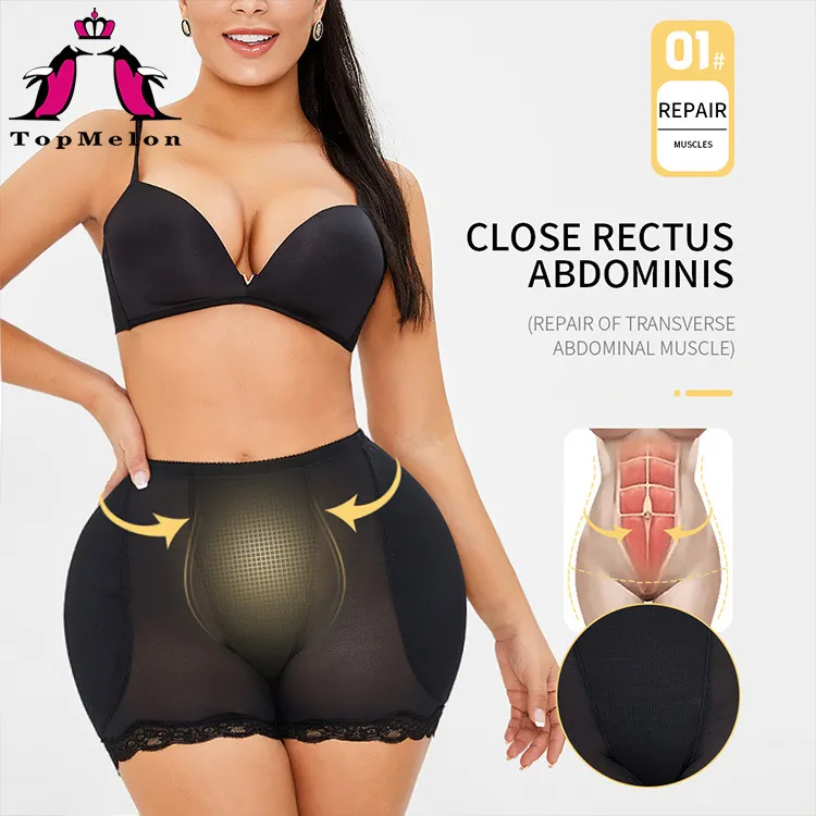 Plus Size Womens Low Waist Hip Shaper Underwear With Padded Sponge Pads For  Slimming And Flawless Look From Glass_smoke, $22.91