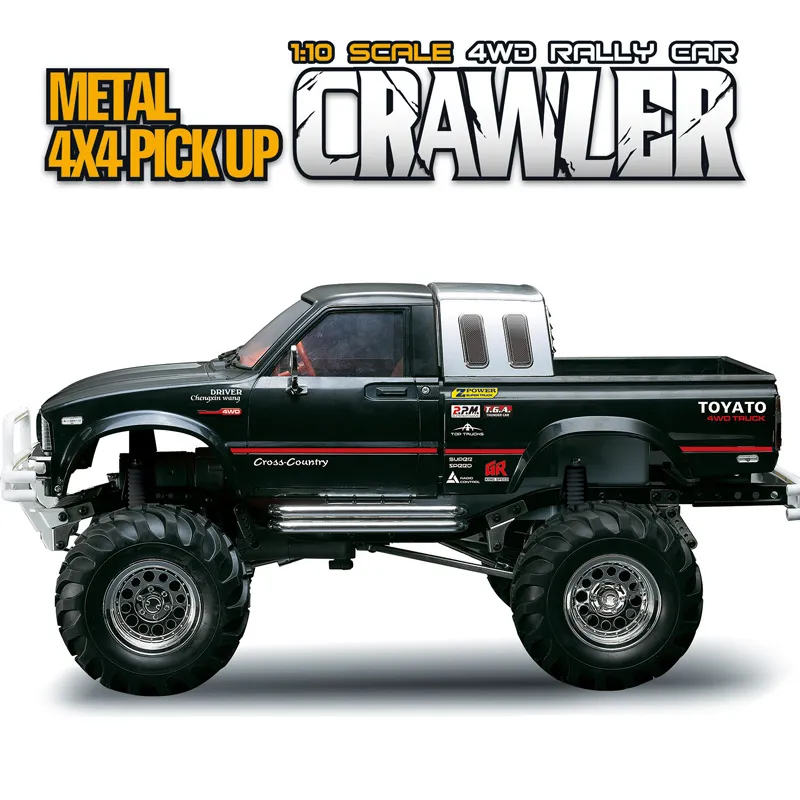 JTY Toys 1 10 TOYATO 4X4 Metal Pickup Bigfoot Rock Crawler Rc