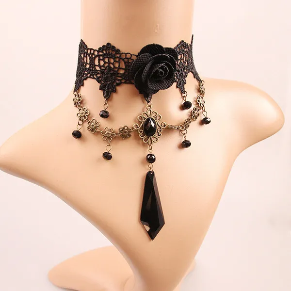 Gothic discount choker necklace
