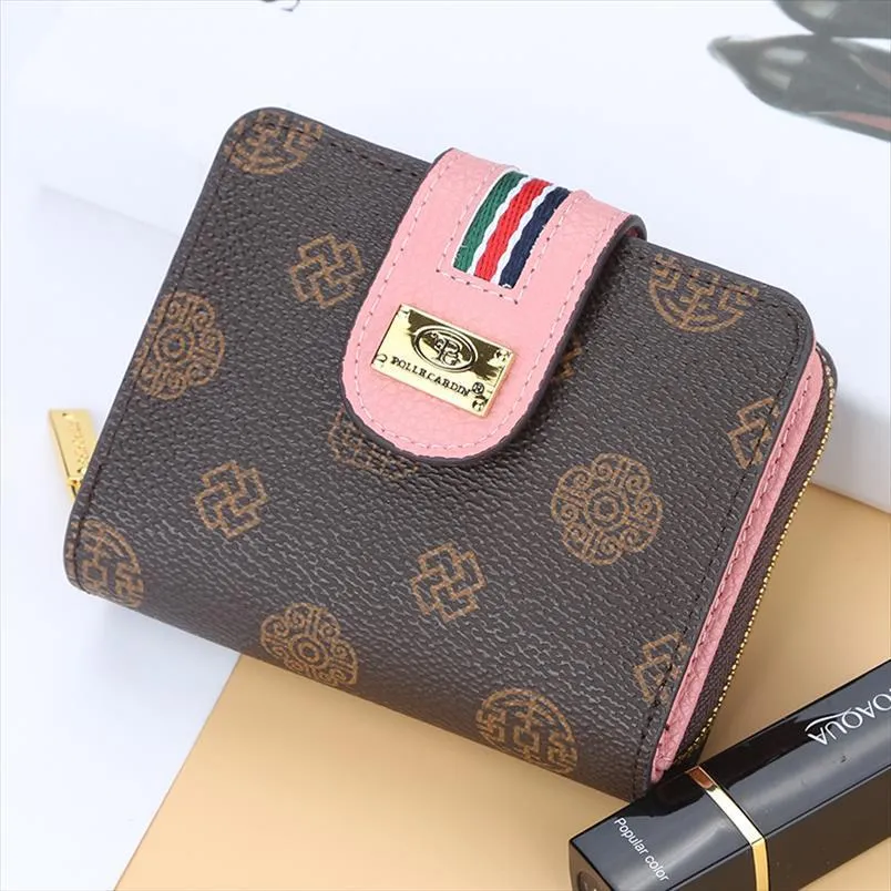 Hot Sale Women Wallet Leather Purse Hasp Wallet Female Short Small Purse Female Vintage Card Holder Zipper Ladies Wallet Coin Purse