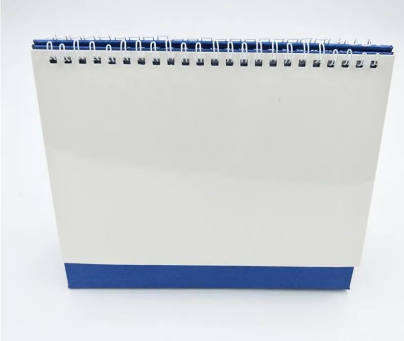 Wholesale Steel Coil Spiral Desk Blank Calendar Printable With Sublimation  Blank Page Cover DIY Photo Agenda Table Planner From Zw_network, $4.23 |  DHgate.Com