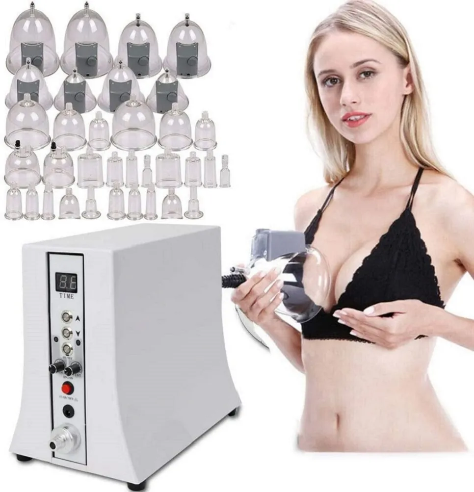 2022 3 in 1 vacuum cupping therapy buttocks lifting machine lymphatic drainage body contour shaping massager