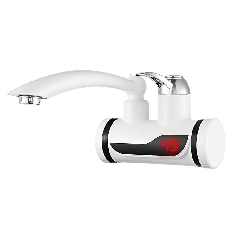 Robinet d'Eau Continu Electrique LED 3000W - Robinet Chaud Instantané -  Cuisine Salle