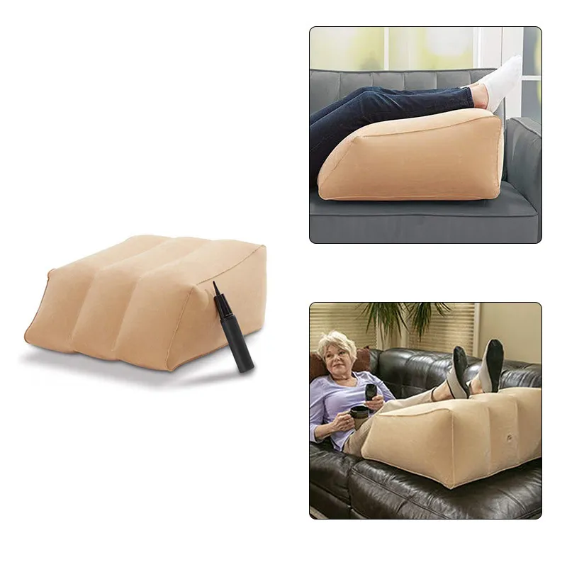 Leg Ramp Inflatable Leg Contour Leg Pillow Wedge Contour Leg Pillow