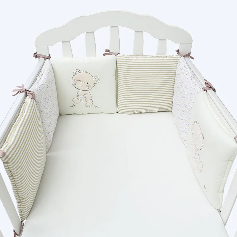 Breathable Baby Crib Sets Bumper Set 6 Soft Colors For Newborns 30x30CM Warm Comfortable From Bai08 21.01 DHgate.Com