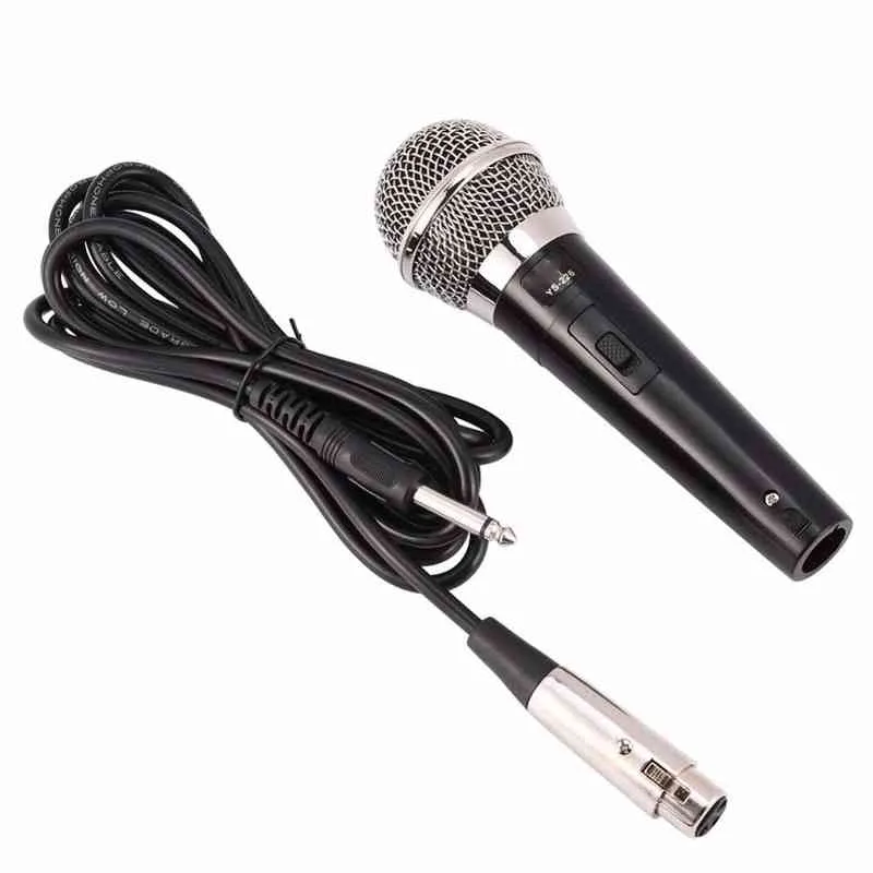 Microphones Karaoke Microphone Handheld Professional Wired Dynamic Microphone Clear Voice Mic for Karaoke Part Vocal Music Performance T220916